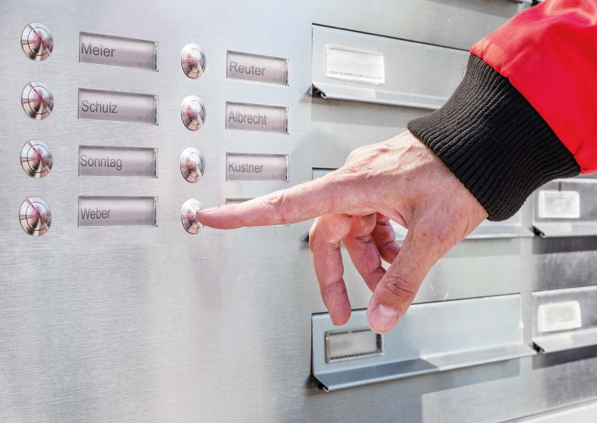 GEL Avisierung und persönliche Empfängerinformation